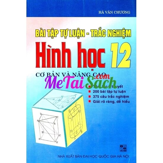 Bài Tập Tự Luận-Trắc Nghiệm Hình Học 12 Cơ Bản Và Nâng Cao