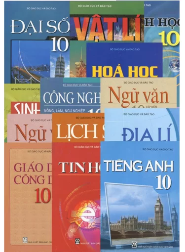 Bộ Sách Giáo Khoa Lớp 10