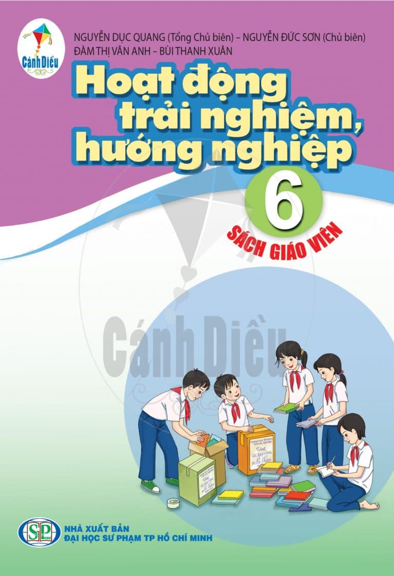 Sách Giáo Viên Hoạt Động Trải Nghiệm Hướng Nghiệp 6 - Cánh Diều