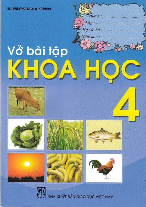 Vở Bài Tập Khoa Học Lớp 4