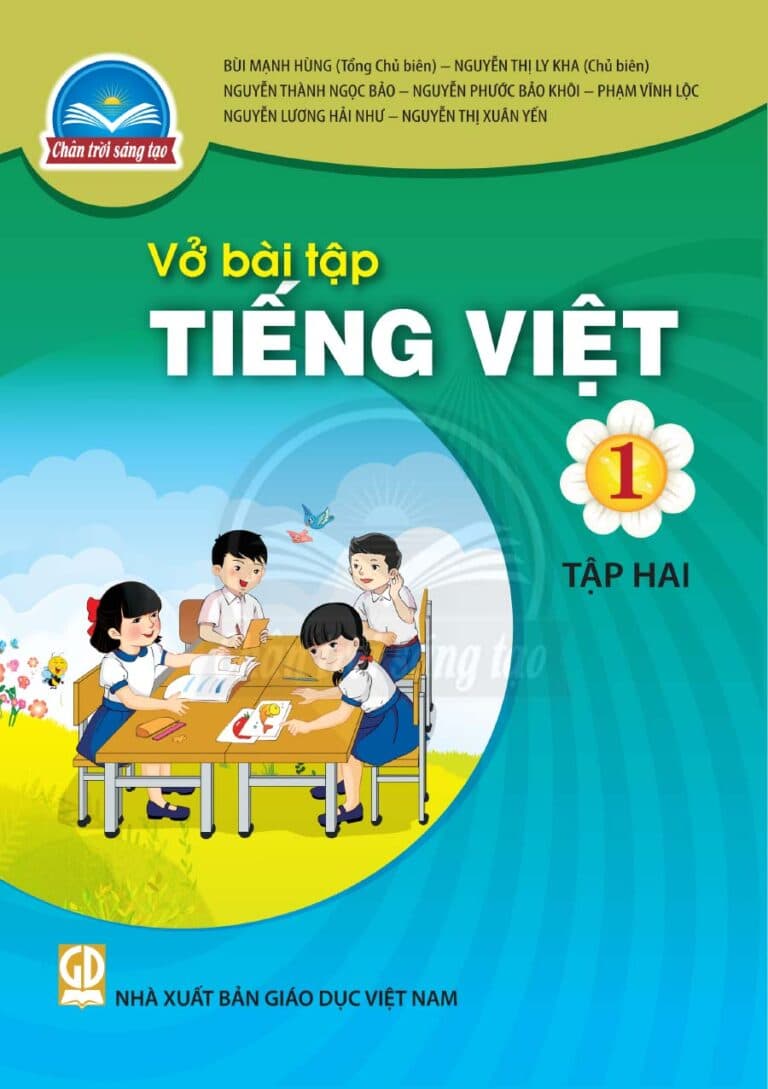 Vở Bài Tập Tiếng Việt 1 Tập 2 – Chân Trời Sáng Tạo